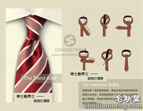 教你如何打领带