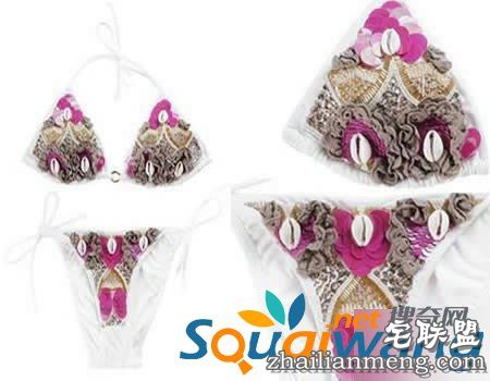 全世界最疯狂的比基尼 真的是亮瞎眼