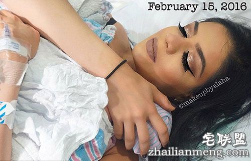 最美妈妈:美国化妆师在产房边生产边化妆
