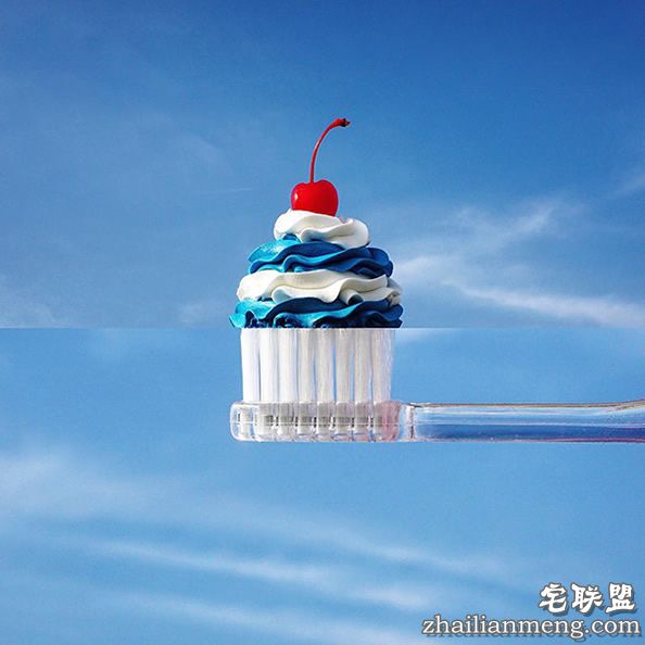 这是两张图片！无缝拼接的创意合成图 超神奇