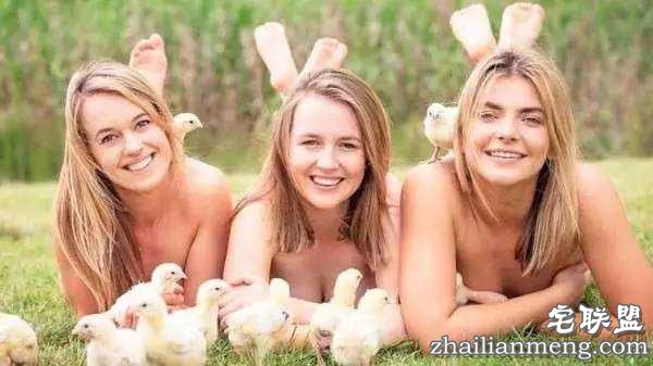 澳洲女大学生集体拍全裸年历 竟是为给农民募捐