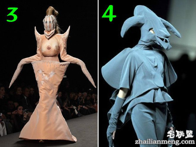 盘点T台上那些奇葩走秀造型 你喜欢哪款？