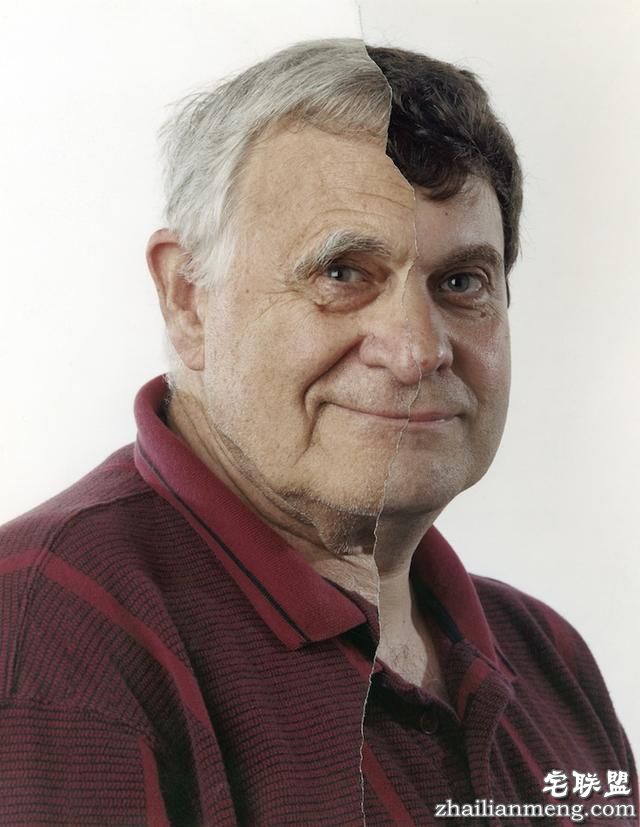 将父母的半张脸与子女的拼凑在一起...基因太强大!