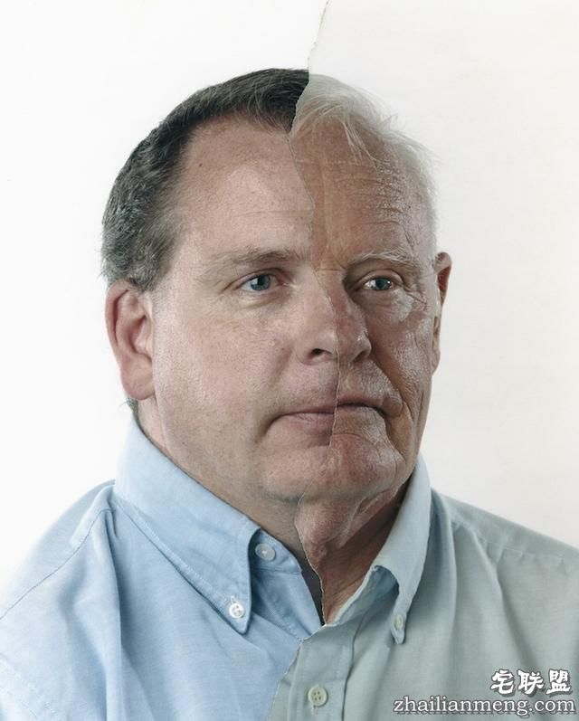 将父母的半张脸与子女的拼凑在一起...基因太强大!