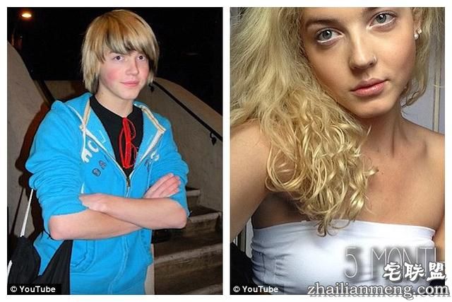 美艳变性人网红晒变性史,可爱男孩竟成性感美女