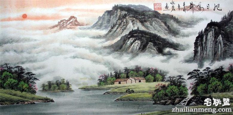 经典中国山水画欣赏 让人有种仙境般的意境(组图) 经典中国山水画欣赏 让人有种仙境般的意境(组图)