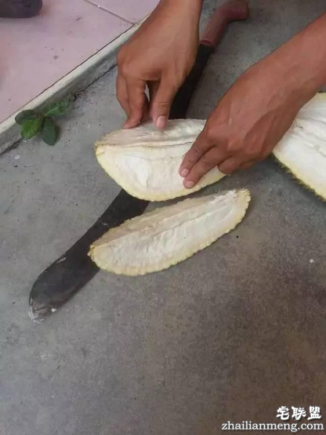 一哥们特别开心说,他花费7元就在网上买到了一个榴莲|呵呵