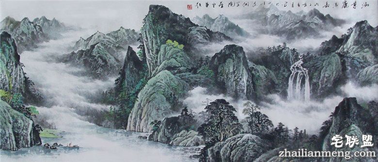 经典中国山水画欣赏 让人有种仙境般的意境(组图) 经典中国山水画欣赏 让人有种仙境般的意境(组图)