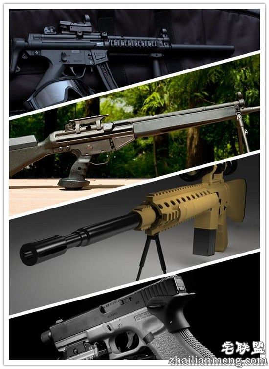 比基尼<a href=/e/tags/?tagname=%E7%BE%8E%E5%A5%B3 target=_blank class=infotextkey>美女</a>配名枪,这个枪支公司的广告绝了