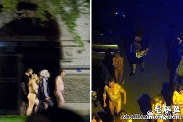 俄男子冒充警察扫黄 逼迫嫖客妓女裸体游街