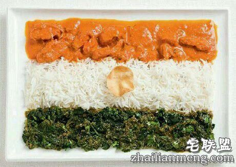 别拦着我我要吃遍整个世界！吃货眼中的各国国旗