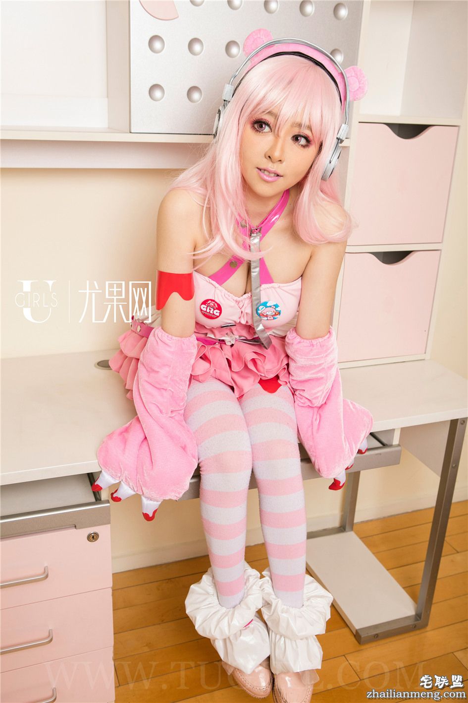 [尤果网] COSPLAY美女梓喵九尾狐制服美艳写真 第310期第9张