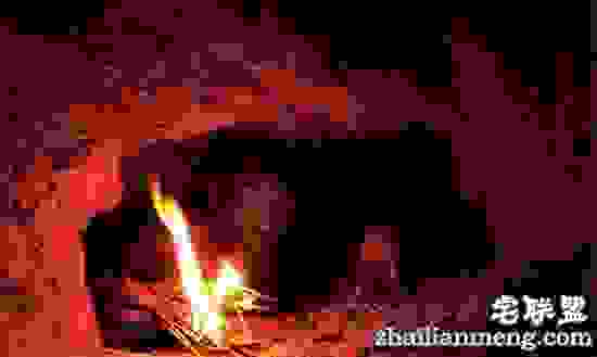 男子在野外看到一奇怪洞穴,没想到进去下一秒被吓傻了