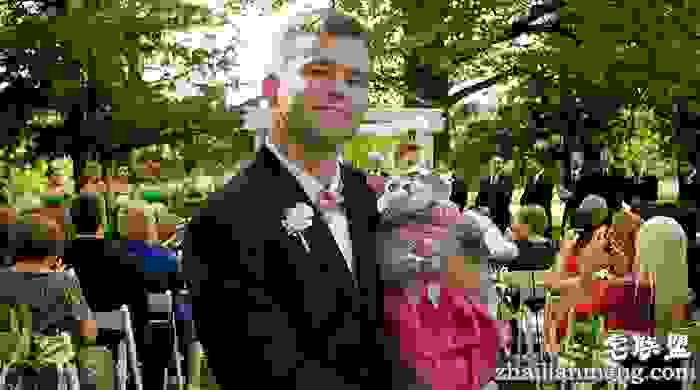 没有女伴用猫代替 美18岁男生携爱猫出席舞会 