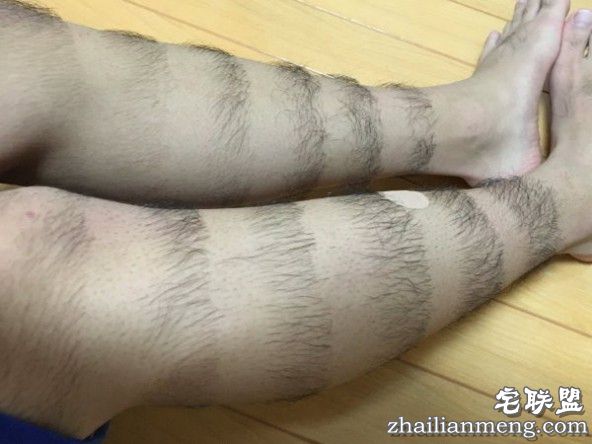 真恶心!日本高中生把腿毛剃成了这样