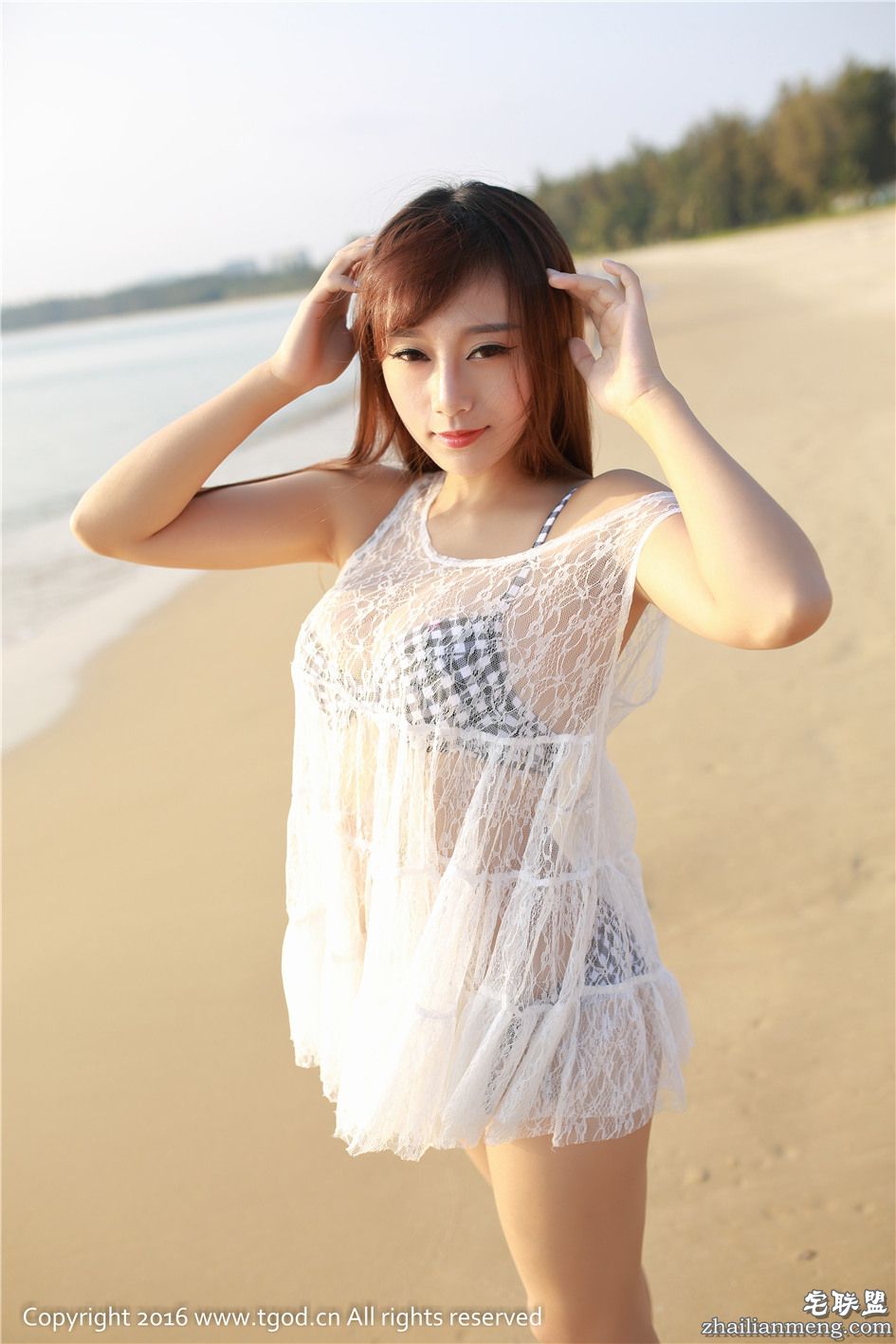 [推女神] 丰满大胸美女猩一三亚旅拍第三刊套图 第352期第8张