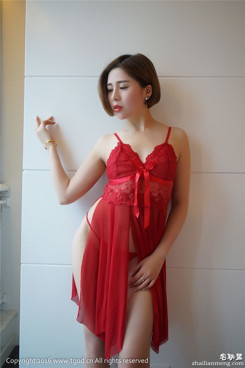 [推女神] 性感肥臀尤物momo火辣丁字裤诱惑图片 第368期第9张