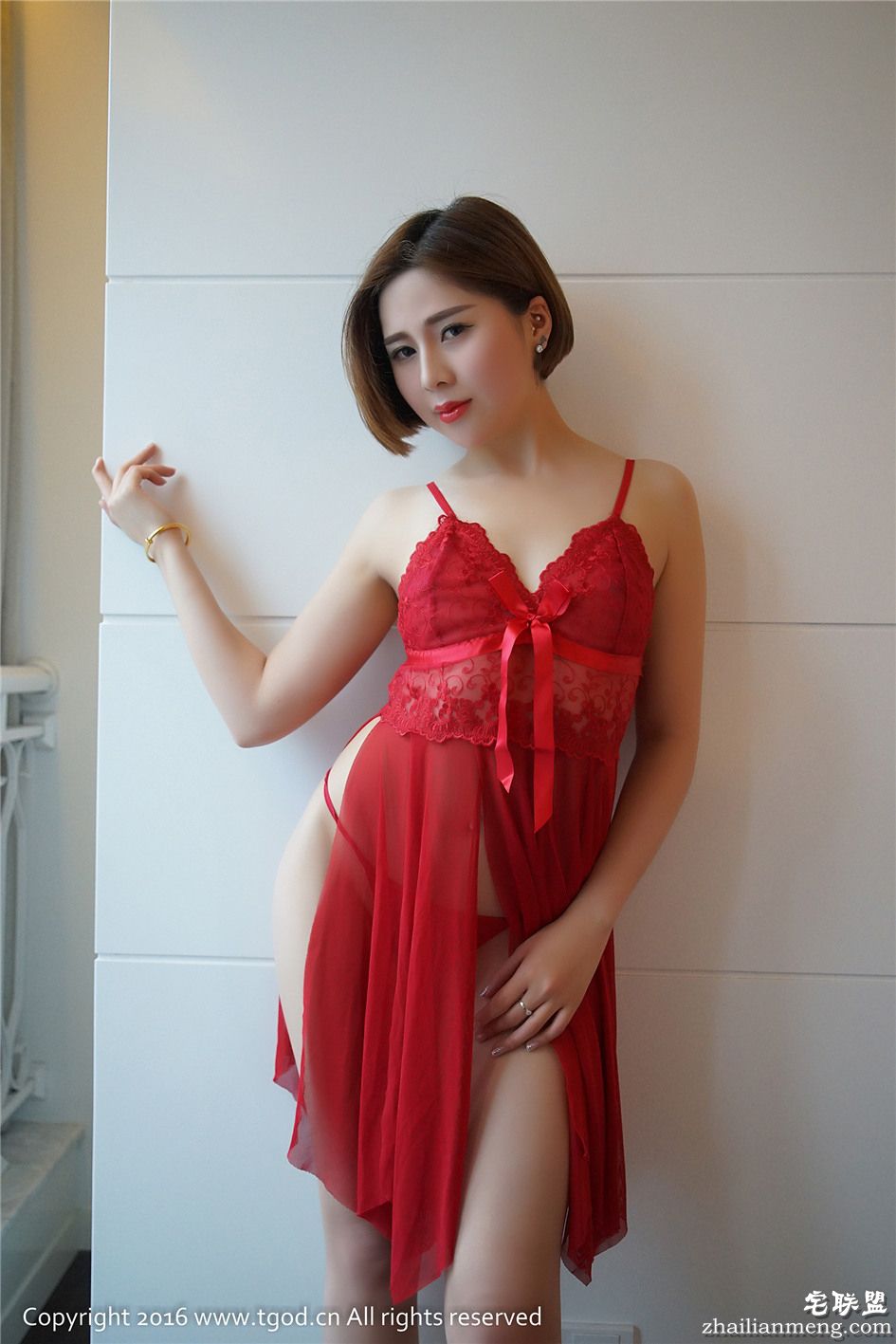 [推女神] 性感肥臀尤物momo火辣丁字裤诱惑图片 第368期第8张