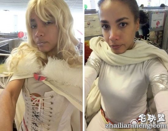 被批着装不职业