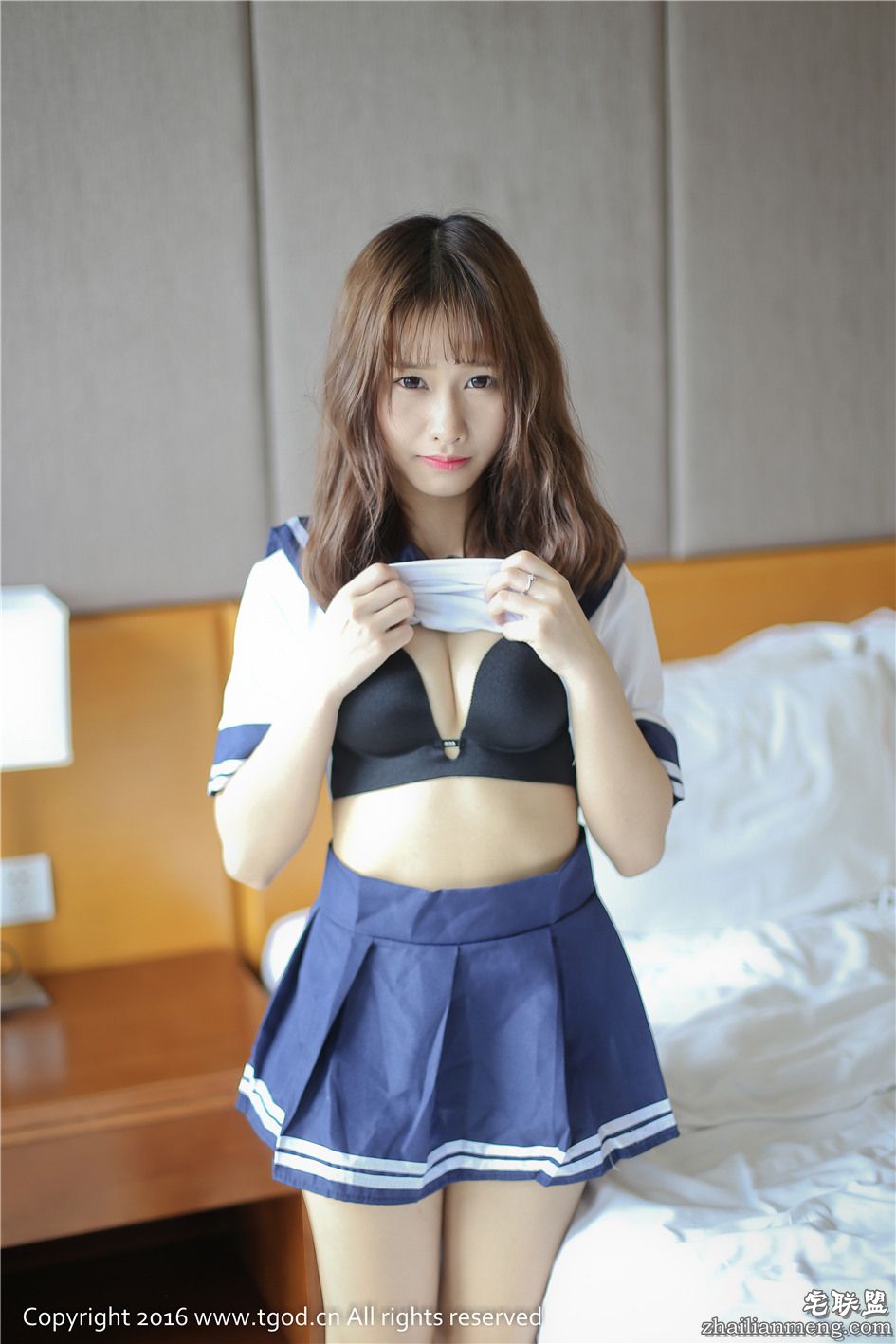 [推女神] 90后可爱女生itt尼卡清纯女仆装私房照 第348期第9张