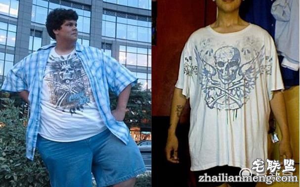 226公斤小伙猛减122公斤赘肉,但减肥成功后却不敢脱下衣服