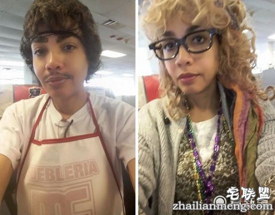 被批着装不职业