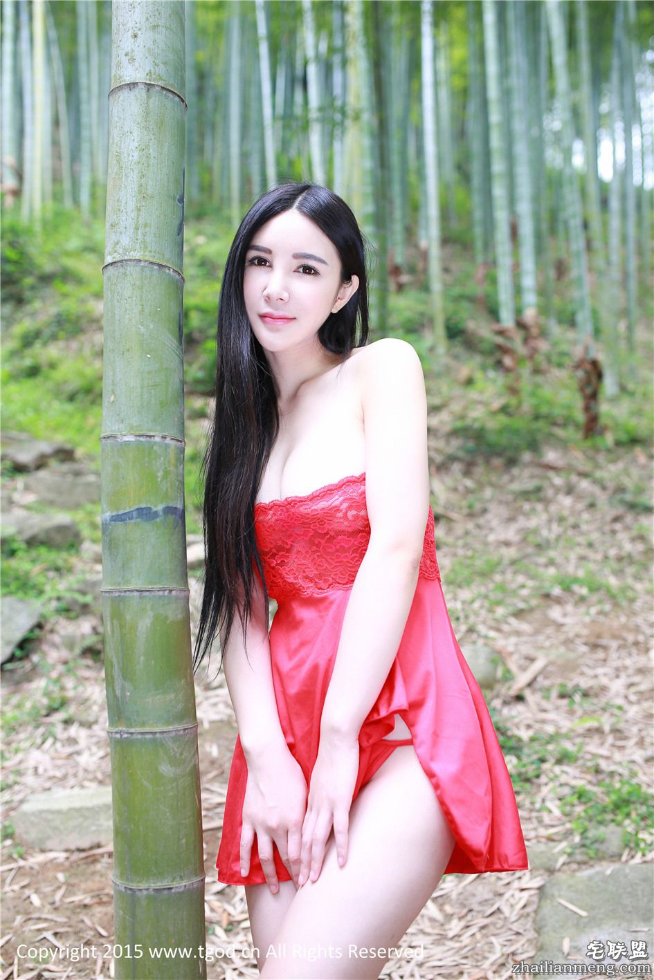 [推女神] 养眼长发美女顾欣怡户外极品爆乳高清写真 第347期第8张