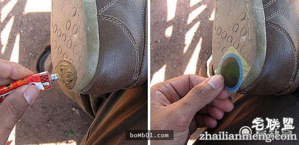 她把透明指甲油擦在衣服上看起来很怪，但是大家接着都马上拿出一瓶跟着做起来！