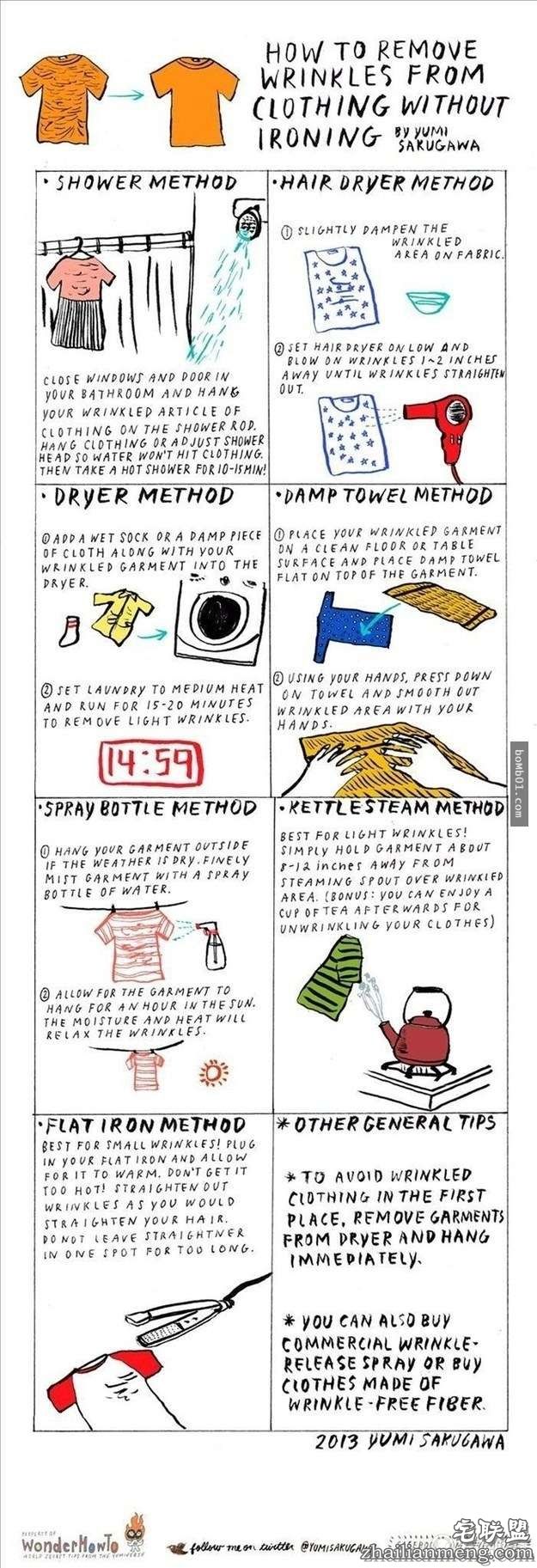 她把透明指甲油擦在衣服上看起来很怪，但是大家接着都马上拿出一瓶跟着做起来！