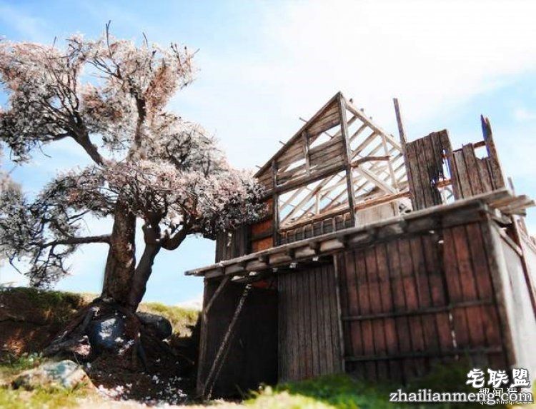 日本男子做出超迷你废墟模型,太不可思议了