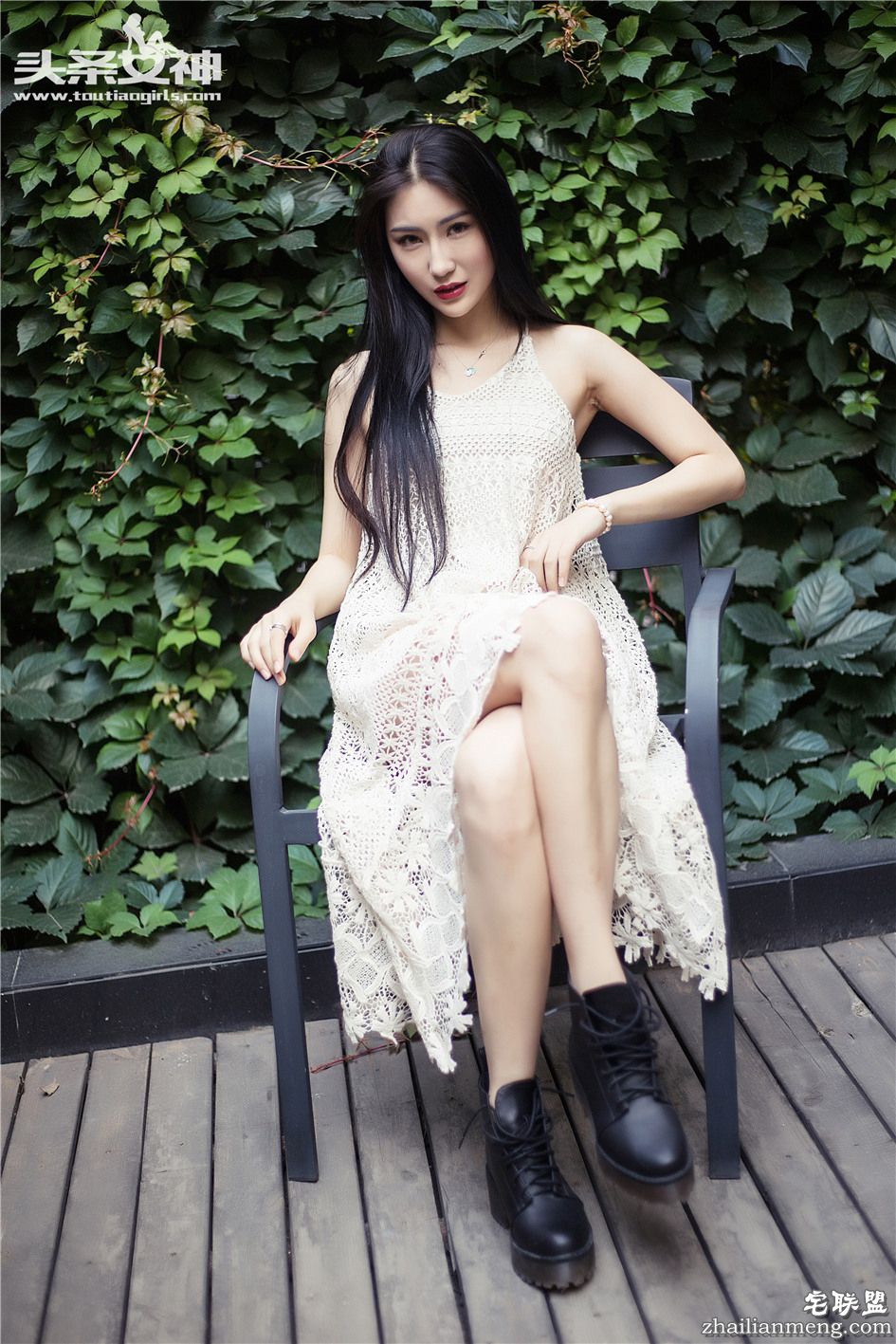 [头条女神] 文艺清纯美女关瑷妮个性写真 第119期第3张