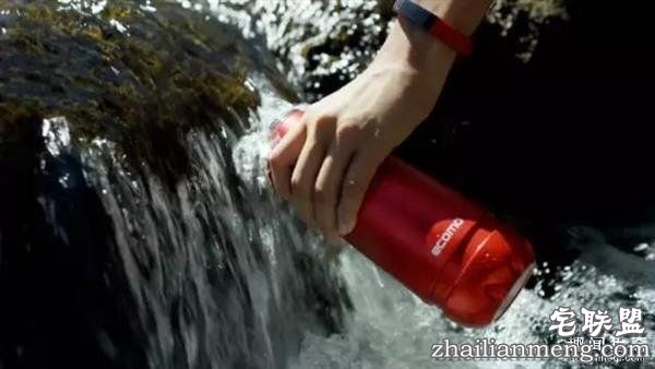 这个中国人为喝口水 2000万造黑科技水杯