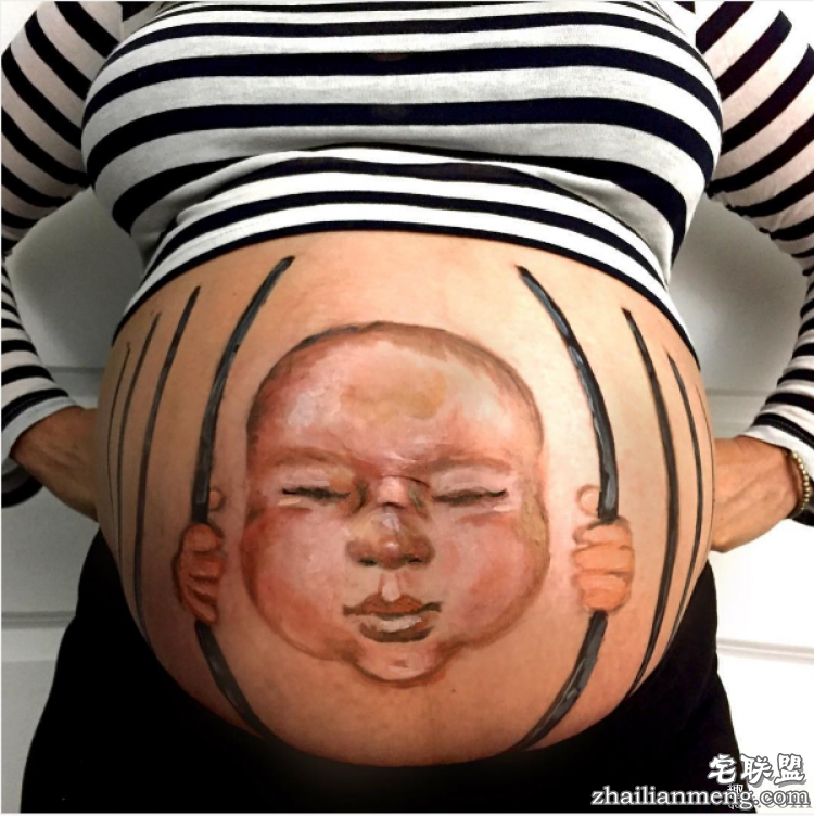 万圣节装扮最大赢家是孕妇妈妈,让你笑到哭吓到哭