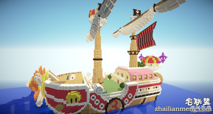 这些动漫里的建筑居然跑到了Minecraft里!