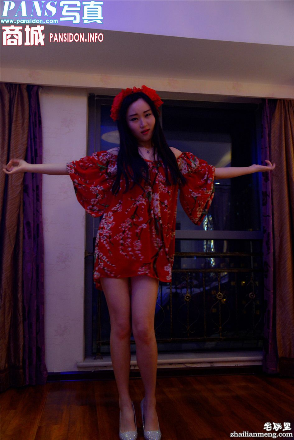 [PANS] 漂亮红衣美女小鱼香艳写真 第616期第4张