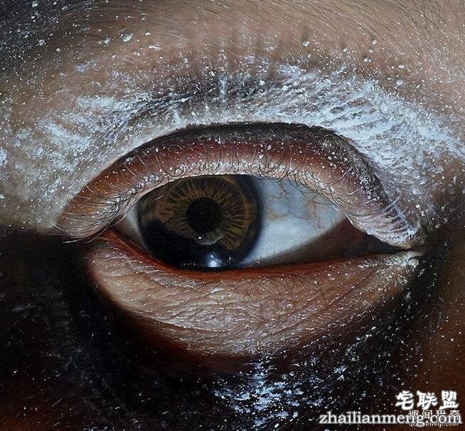 这些是画出来的?啥也别说,膝盖拿去....