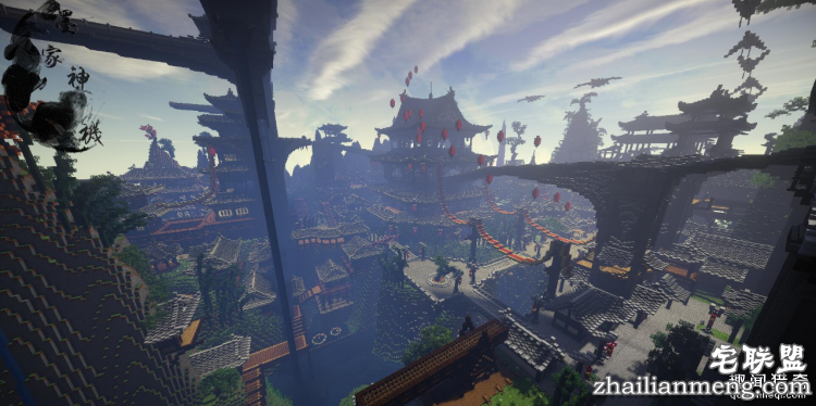 这些动漫里的建筑居然跑到了Minecraft里!