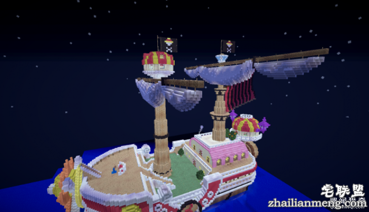 这些动漫里的建筑居然跑到了Minecraft里!