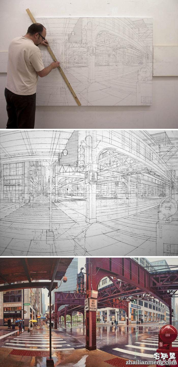 这些是画出来的?啥也别说,膝盖拿去....