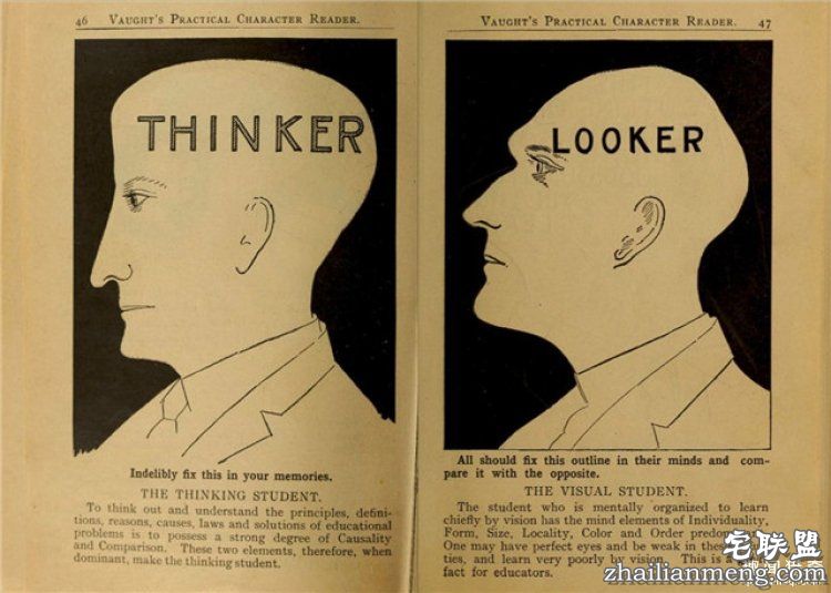 19世纪的女人挑老公要看脑袋的形状