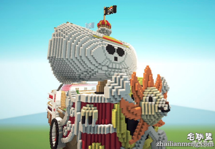 这些动漫里的建筑居然跑到了Minecraft里!