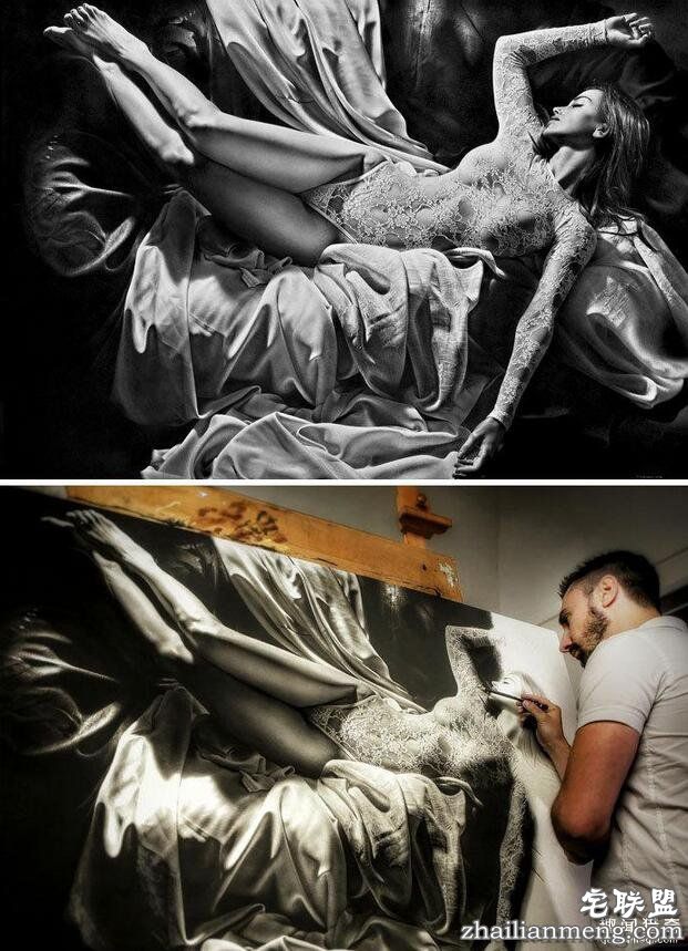 这些是画出来的?啥也别说,膝盖拿去....