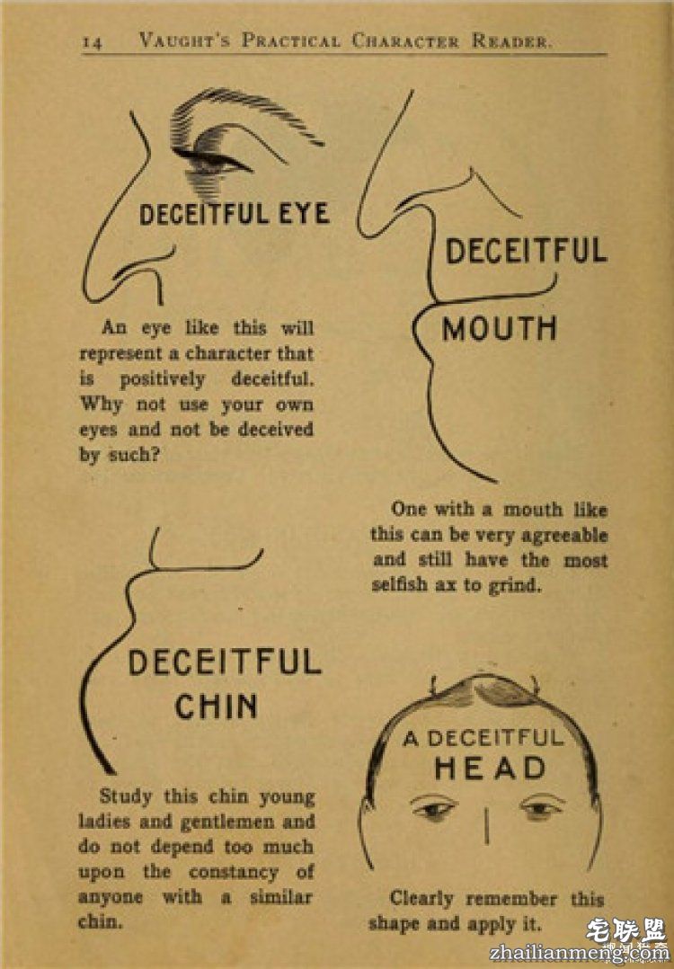 19世纪的女人挑老公要看脑袋的形状