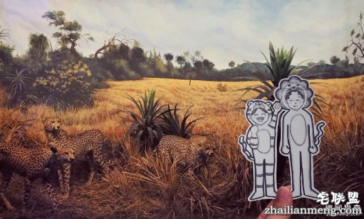 另类旅行照,带着漫画去旅行!