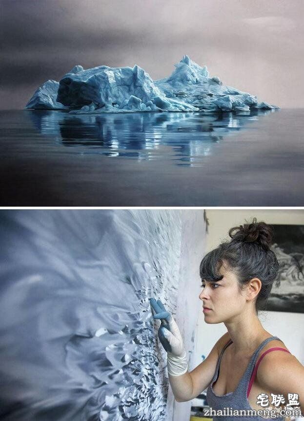 这些是画出来的?啥也别说,膝盖拿去....