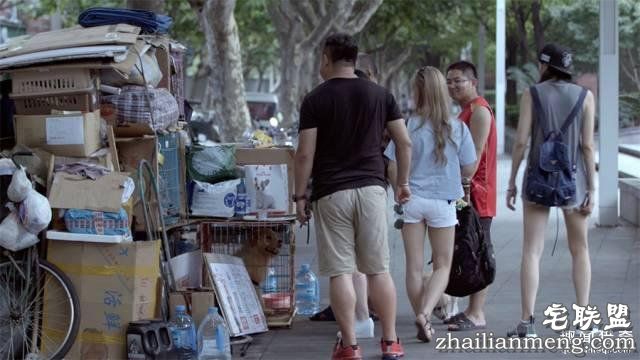 他离开家睡在街头,靠捡垃圾救了3000多条流浪狗