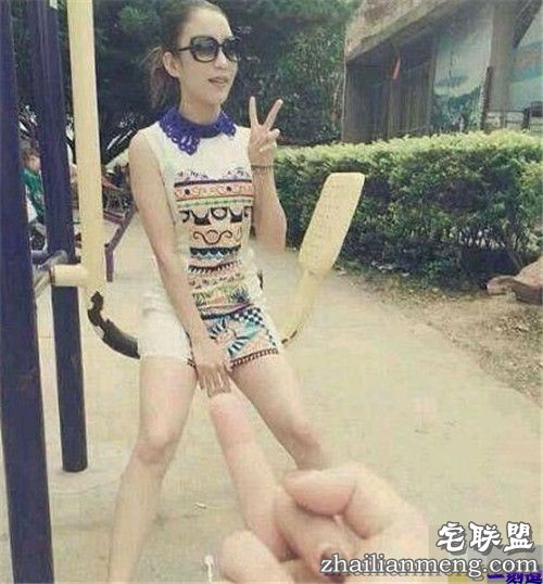 一对男女终于修得正果