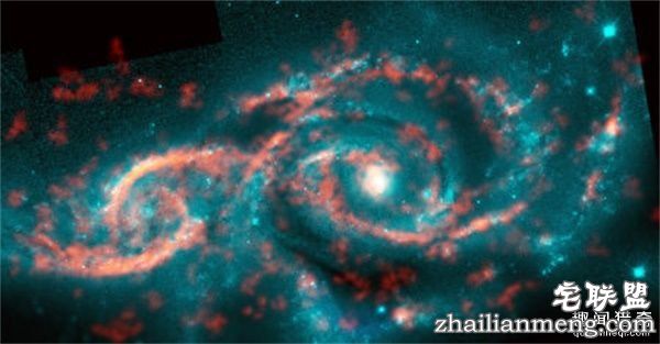 相撞星系构成太空巨眼,眼睑瞳孔清晰可见--趣味说