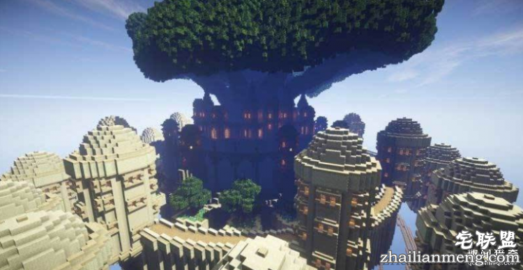 这些动漫里的建筑居然跑到了Minecraft里!