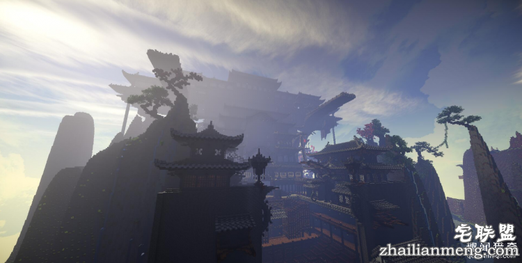 这些动漫里的建筑居然跑到了Minecraft里!